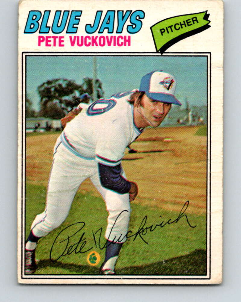 1977 O-Pee-Chee #130 Pete Vuckovich RC Rookie Blue Jays V29069