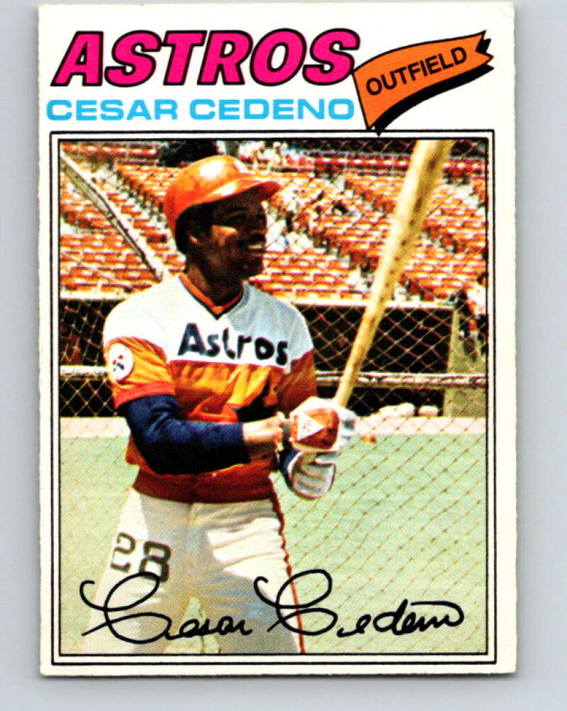 1977 O-Pee-Chee #131 Cesar Cedeno Houston Astros V29072