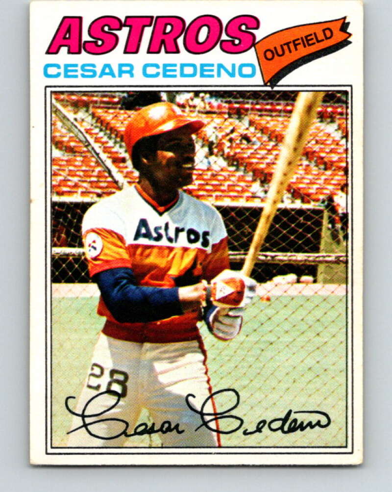 1977 O-Pee-Chee #131 Cesar Cedeno Houston Astros V29073