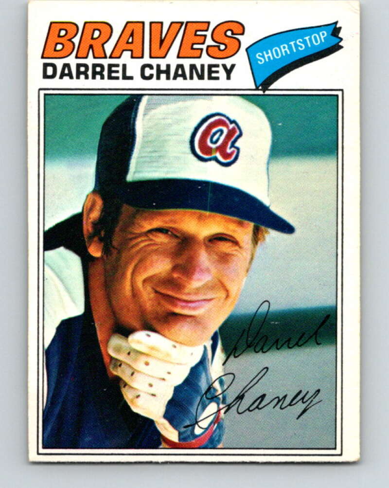 1977 O-Pee-Chee #134 Darrel Chaney Atlanta Braves V29077