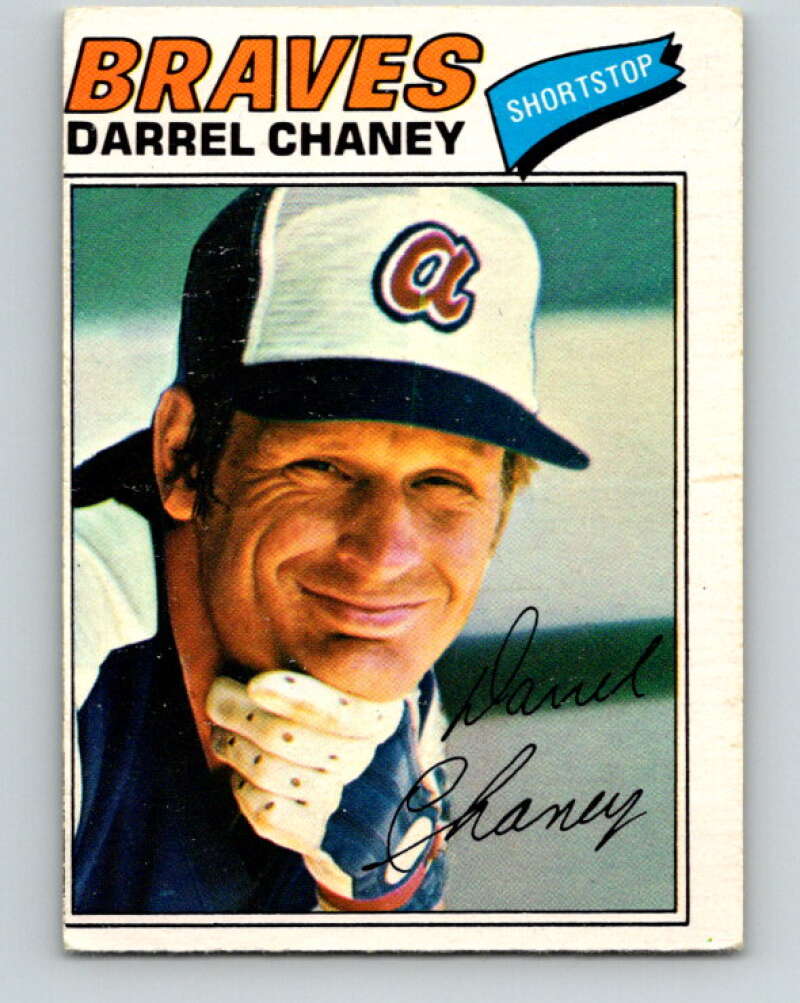 1977 O-Pee-Chee #134 Darrel Chaney Atlanta Braves V29083
