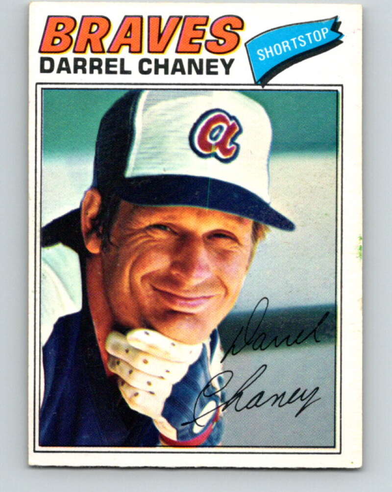 1977 O-Pee-Chee #134 Darrel Chaney Atlanta Braves V29084