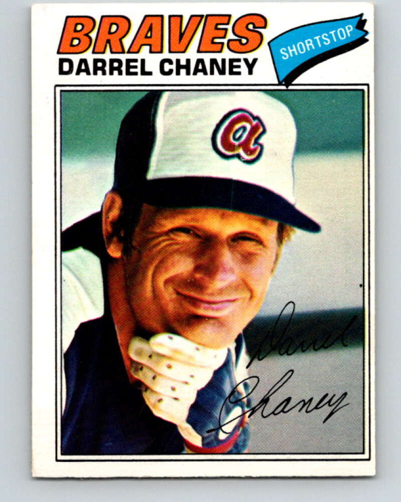 1977 O-Pee-Chee #134 Darrel Chaney Atlanta Braves V29085