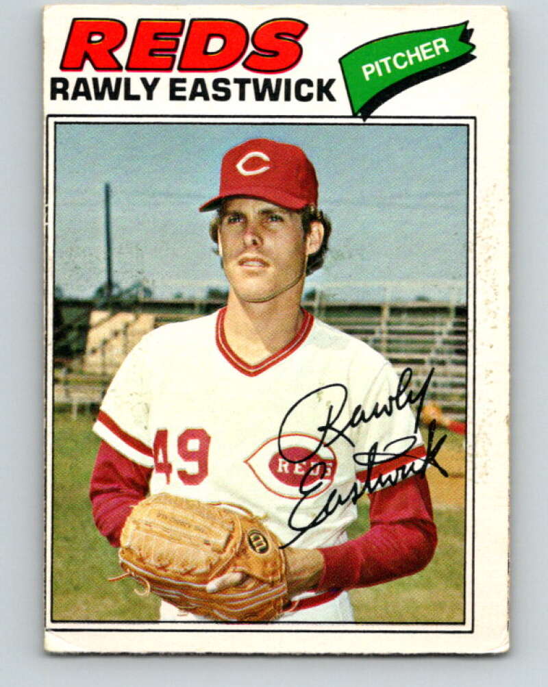1977 O-Pee-Chee #140 Rawly Eastwick Cincinnati Reds V29094