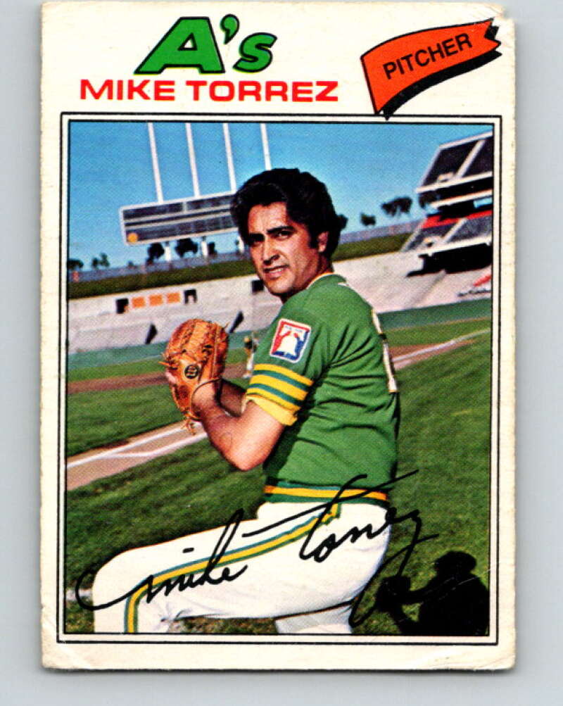 1977 O-Pee-Chee #144 Mike Torrez Oakland Athletics V29103