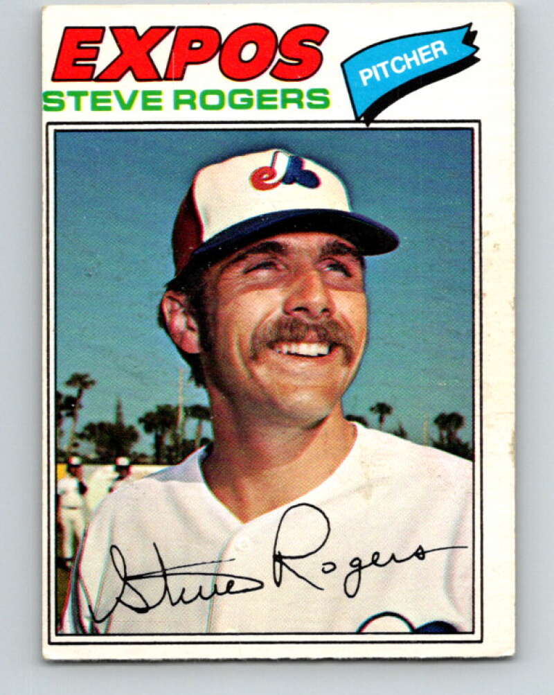 1977 O-Pee-Chee #153 Steve Rogers Montreal Expos V29124