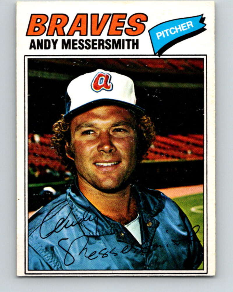 1977 O-Pee-Chee #155 Andy Messersmith Atlanta Braves V29129