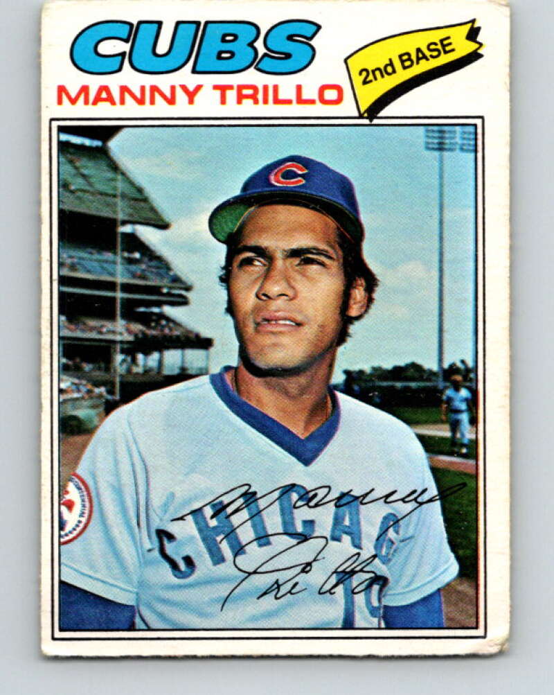 1977 O-Pee-Chee #158 Manny Trillo Chicago Cubs V29135