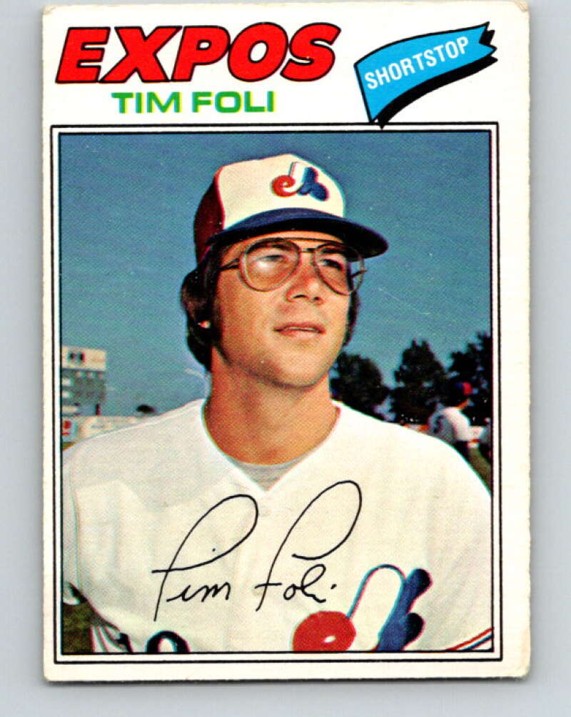 1977 O-Pee-Chee #162 Tim Foli Montreal Expos V29146