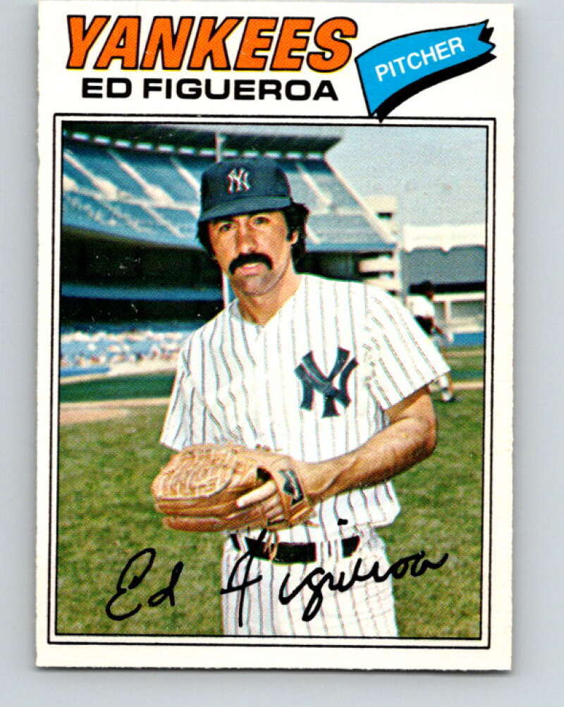 1977 O-Pee-Chee #164 Ed Figueroa New York Yankees V29147