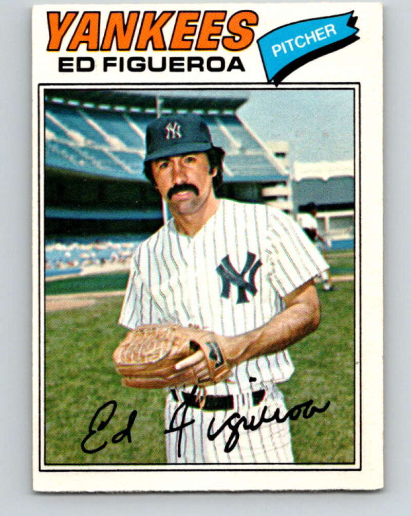 1977 O-Pee-Chee #164 Ed Figueroa New York Yankees V29148
