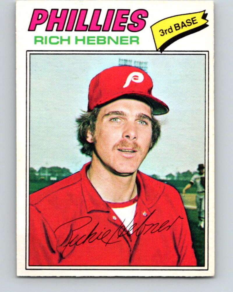 1977 O-Pee-Chee #168 Richie Hebner Philadelphia Phillies V29160