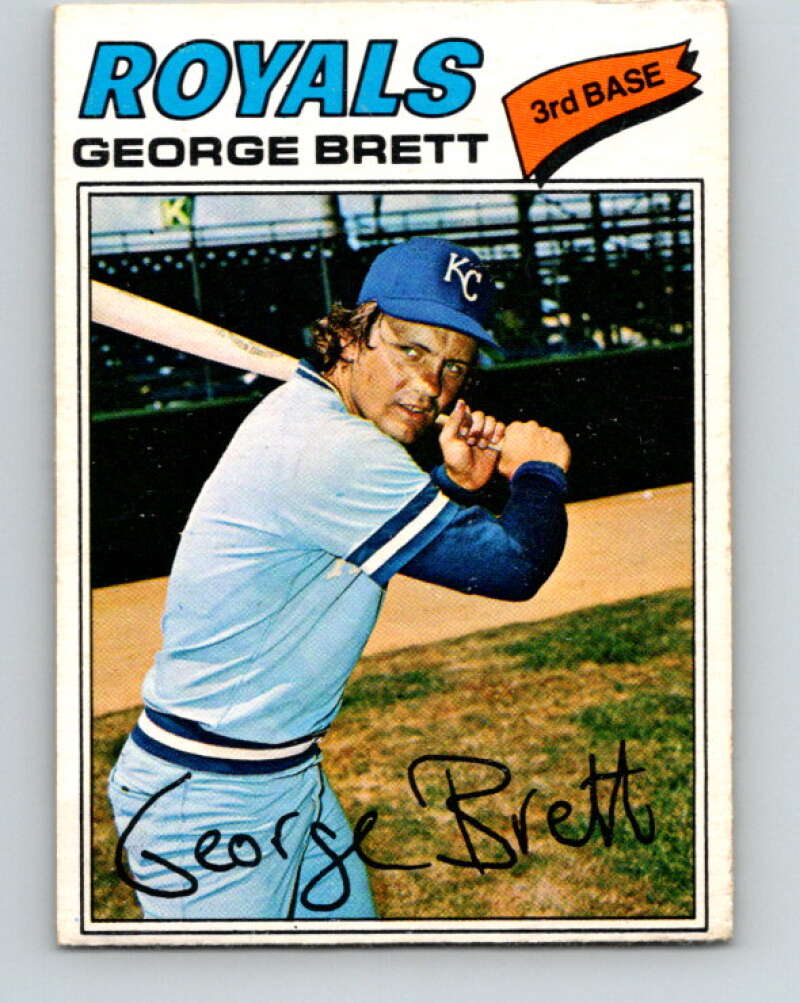 1977 O-Pee-Chee #170 George Brett Kansas City Royals V29166