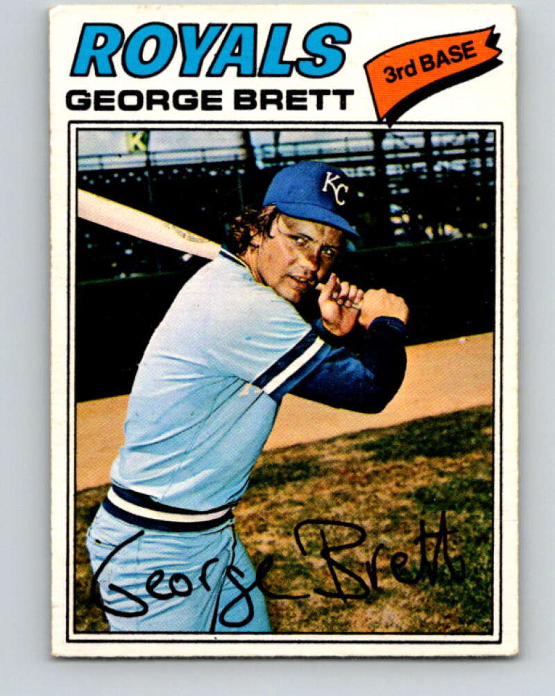 1977 O-Pee-Chee #170 George Brett Kansas City Royals V29167