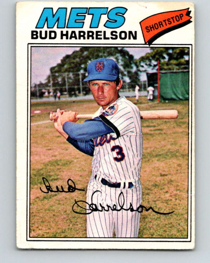 1977 O-Pee-Chee #172 Bud Harrelson New York Mets V29173