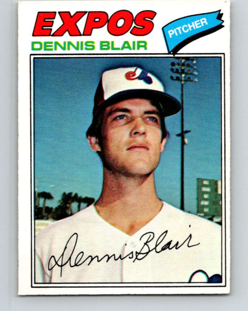 1977 O-Pee-Chee #189 Dennis Blair Montreal Expos V29200