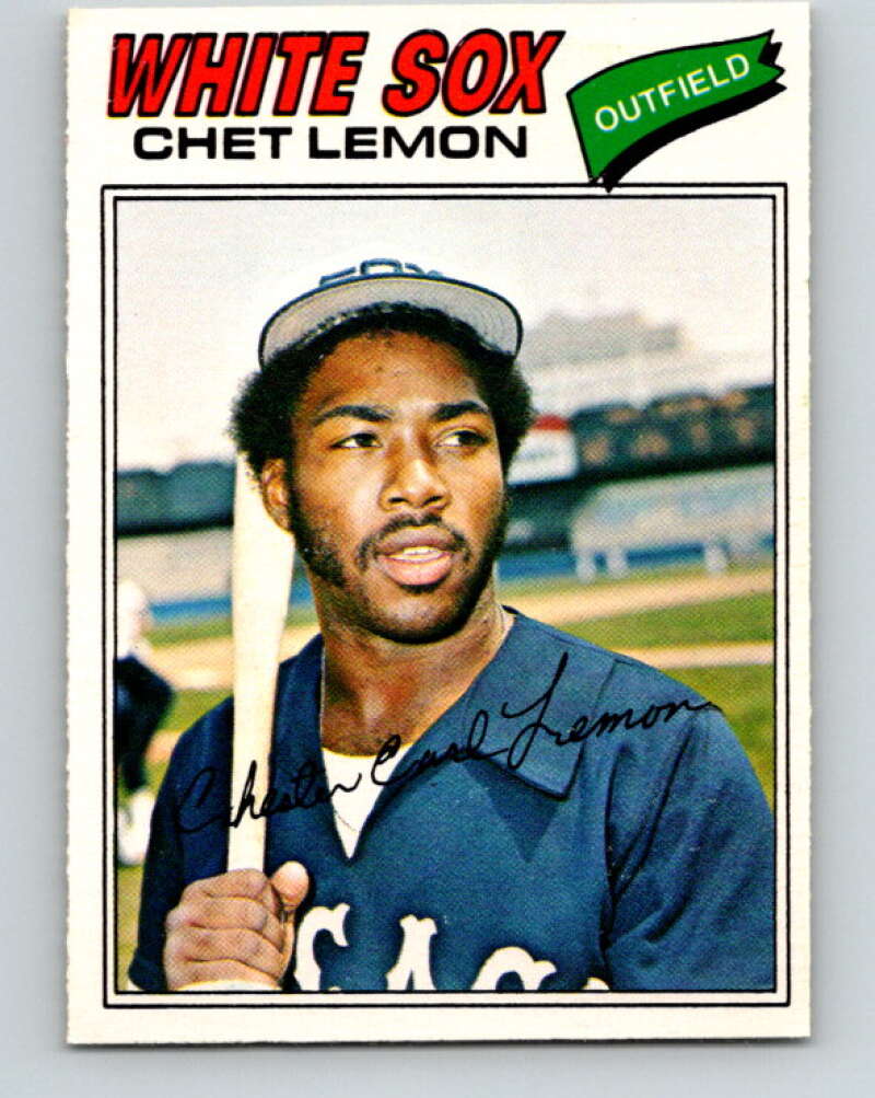 1977 O-Pee-Chee #195 Chet Lemon Chicago White Sox V29214