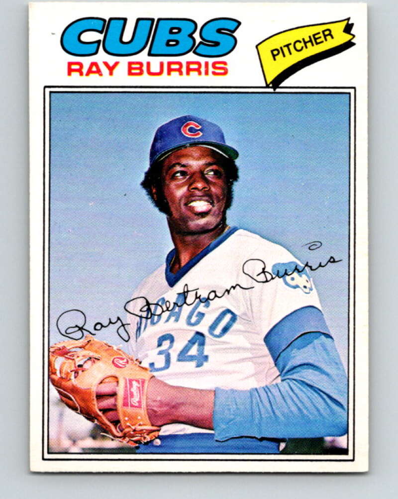 1977 O-Pee-Chee #197 Ray Burris Chicago Cubs V29215