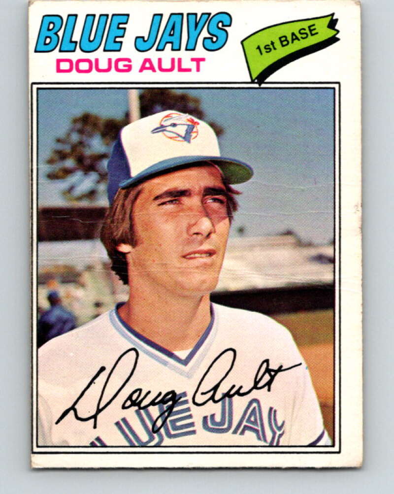 1977 O-Pee-Chee #202 Doug Ault Toronto Blue Jays V29225