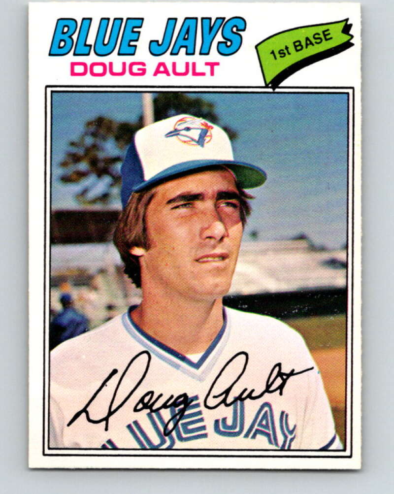 1977 O-Pee-Chee #202 Doug Ault Toronto Blue Jays V29226