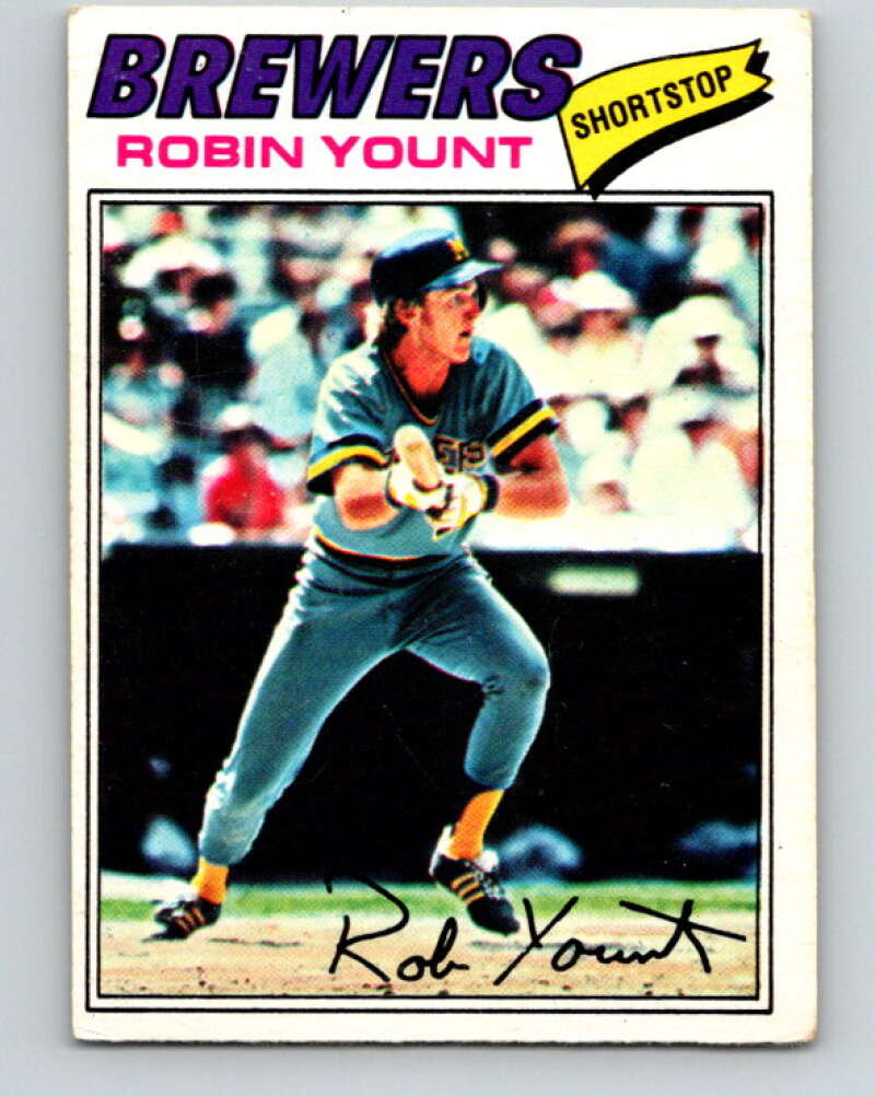 1977 O-Pee-Chee #204 Robin Yount Milwaukee Brewers V29233