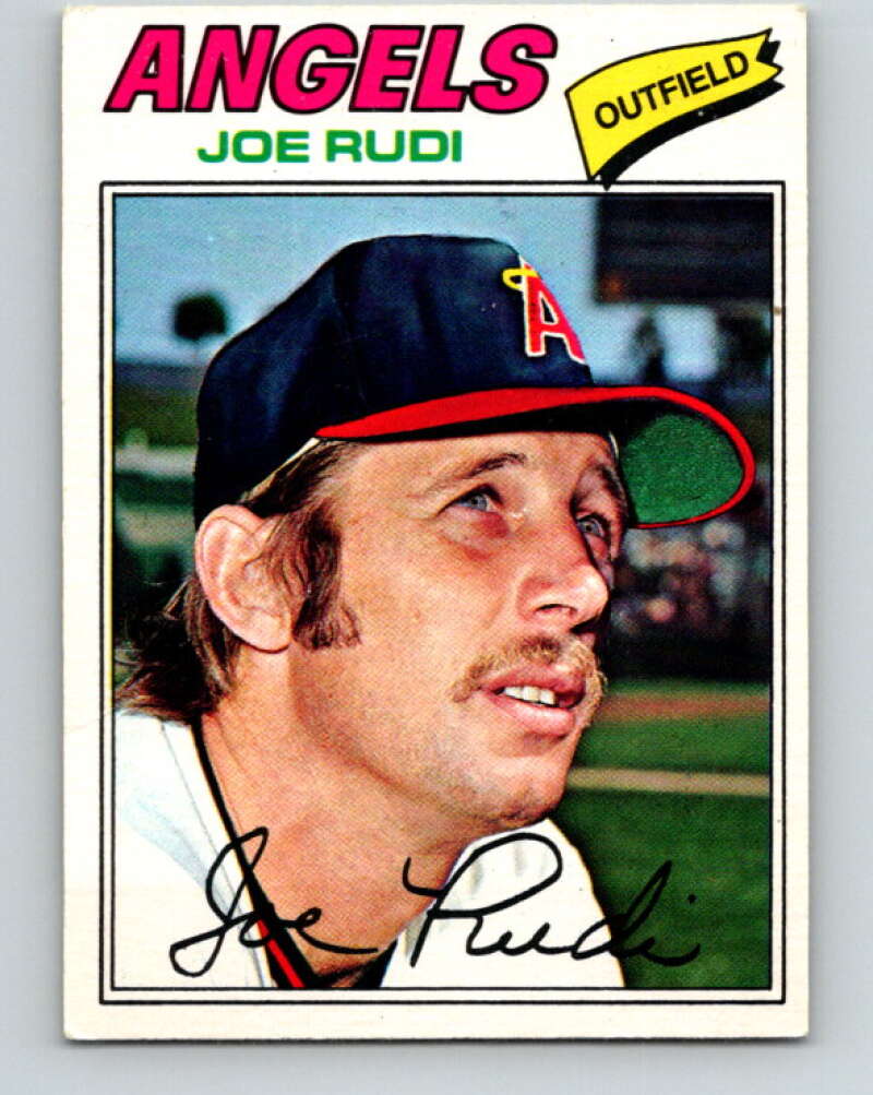 1977 O-Pee-Chee #206 Joe Rudi California Angels V29239