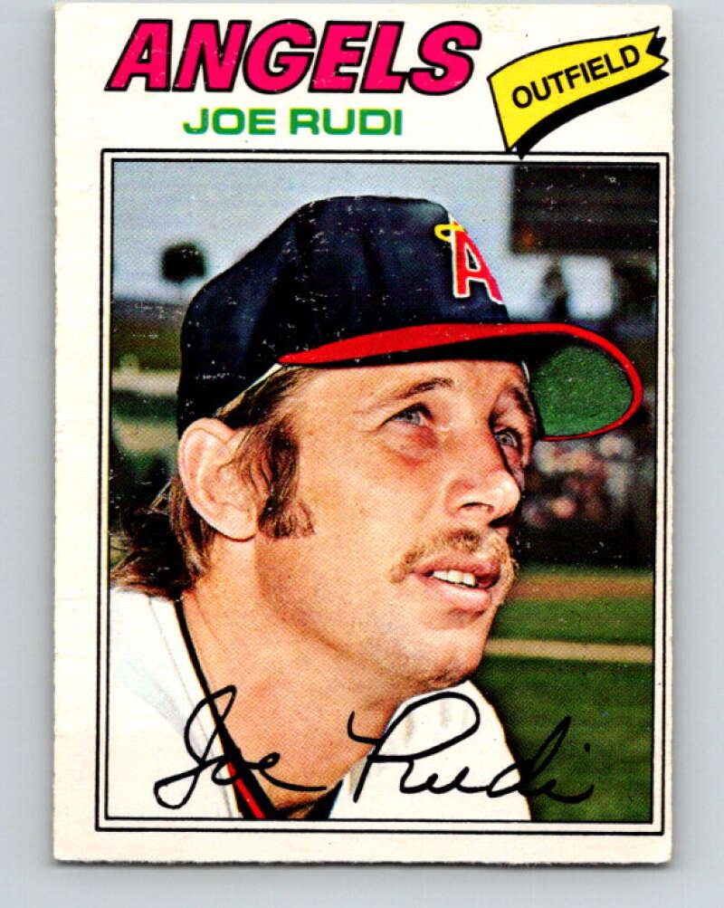 1977 O-Pee-Chee #206 Joe Rudi California Angels V29240