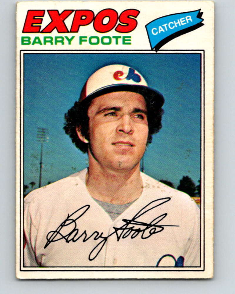 1977 O-Pee-Chee #207 Barry Foote Montreal Expos V29242