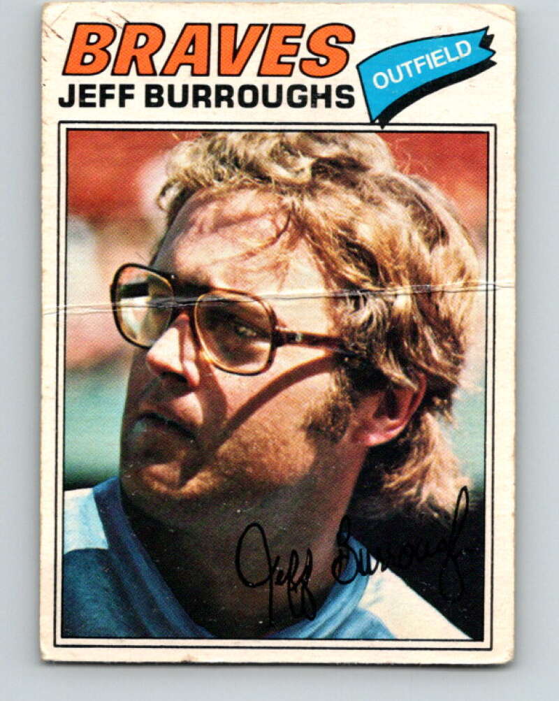 1977 O-Pee-Chee #209 Jeff Burroughs Atlanta Braves V29244