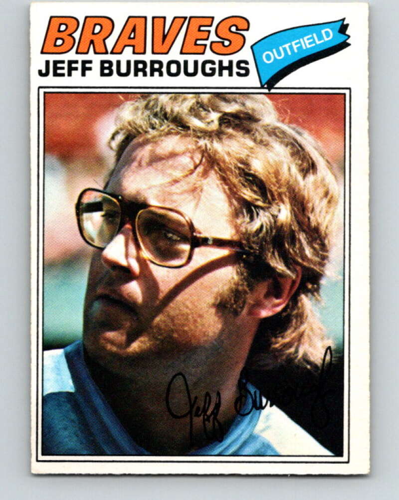 1977 O-Pee-Chee #209 Jeff Burroughs Atlanta Braves V29245