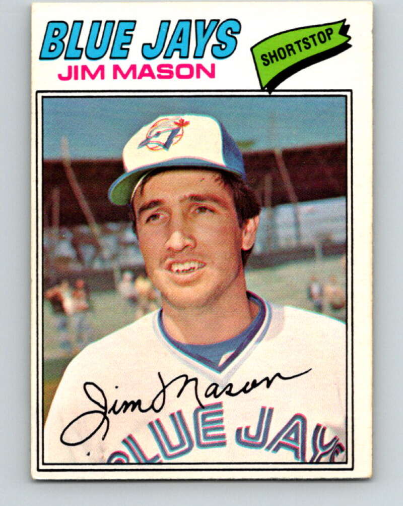 1977 O-Pee-Chee #211 Jim Mason Toronto Blue Jays V29249