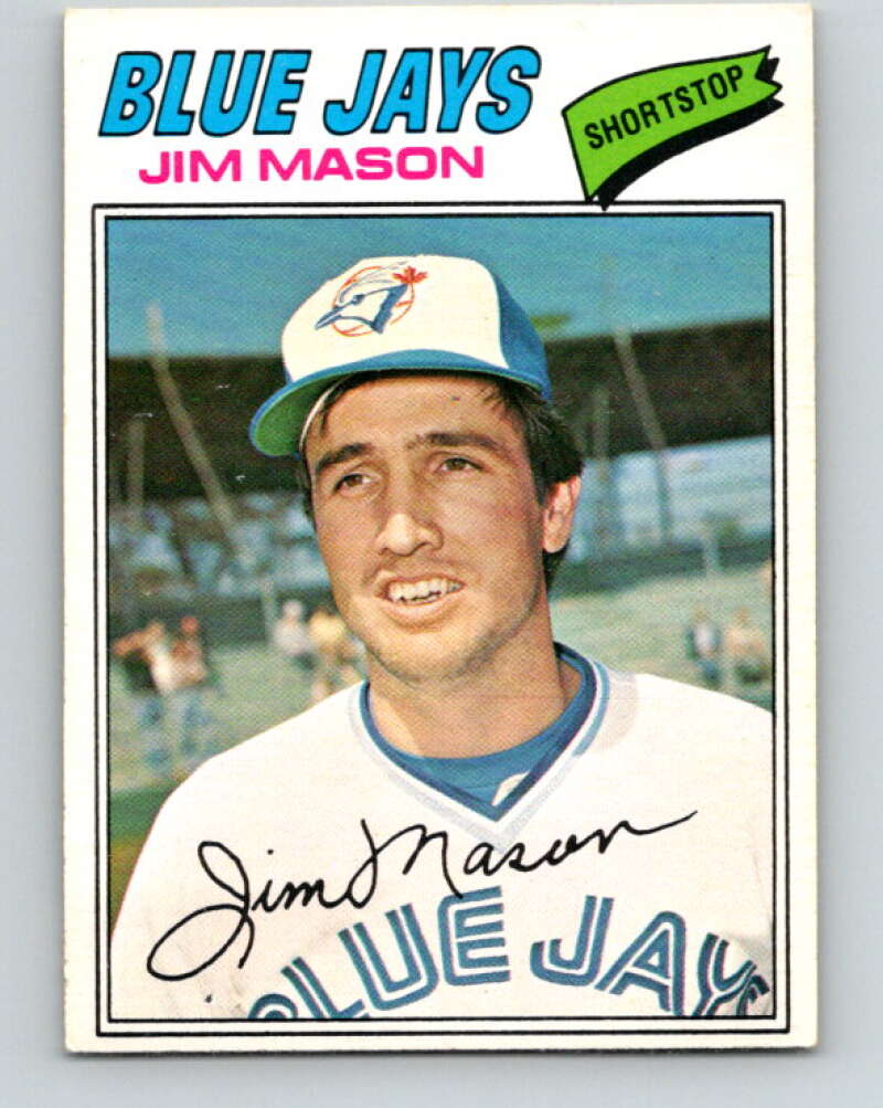 1977 O-Pee-Chee #211 Jim Mason Toronto Blue Jays V29250