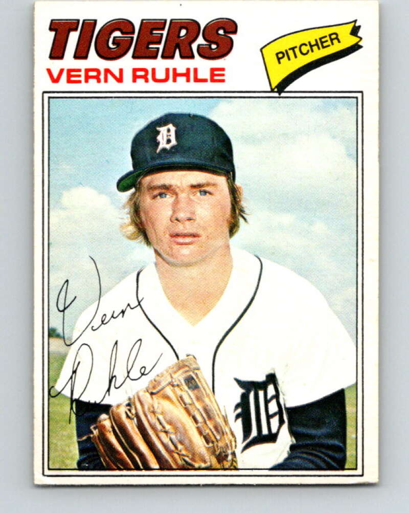 1977 O-Pee-Chee #212 Vern Ruhle Detroit Tigers V29251