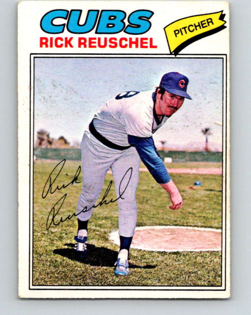 1977 O-Pee-Chee #214 Rick Reuschel Chicago Cubs V29253