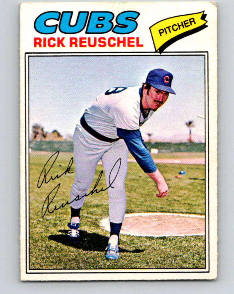 1977 O-Pee-Chee #214 Rick Reuschel Chicago Cubs V29254