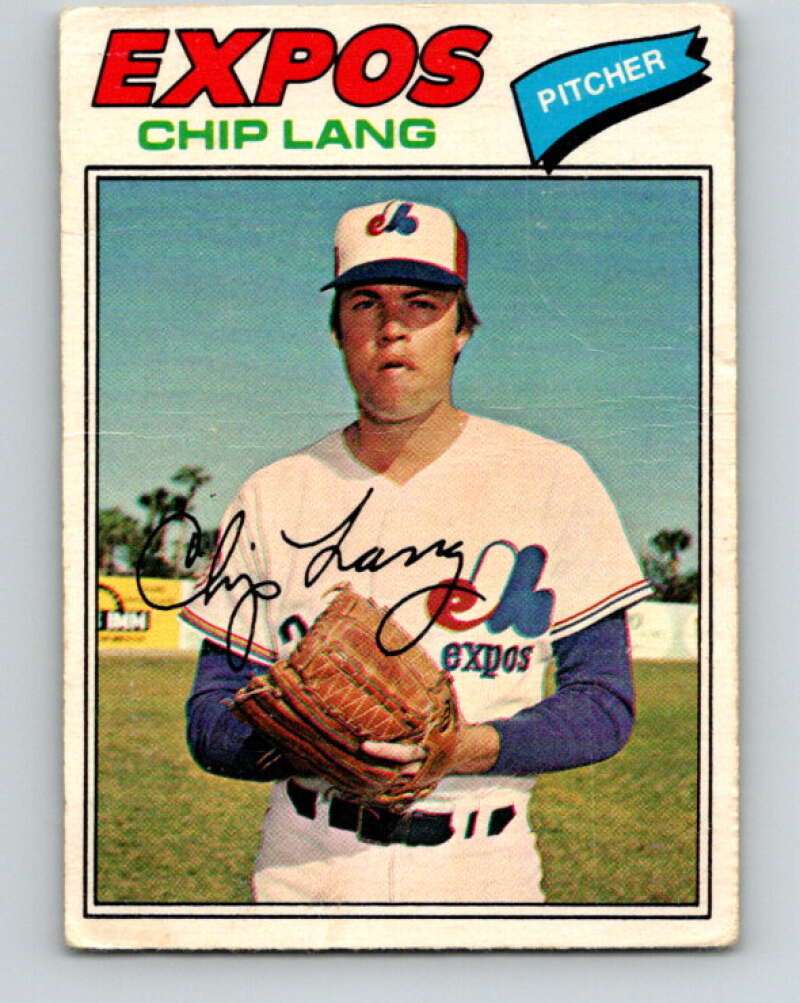 1977 O-Pee-Chee #216 Chip Lang Montreal Expos V29259