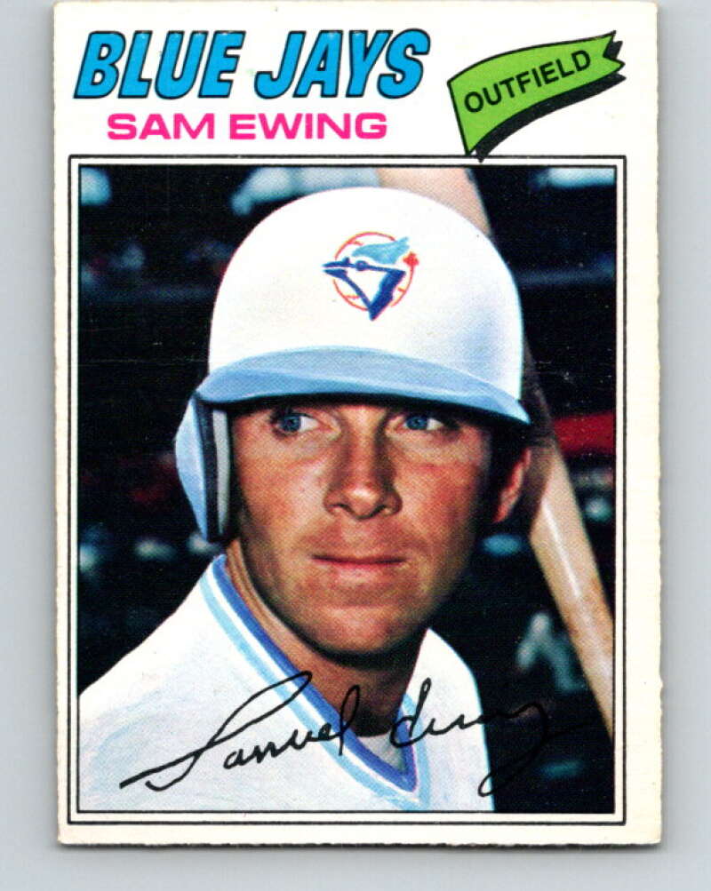 1977 O-Pee-Chee #221 Sam Ewing Toronto Blue Jays V29268