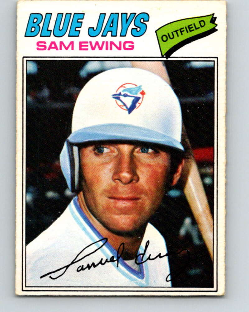 1977 O-Pee-Chee #221 Sam Ewing Toronto Blue Jays V29270