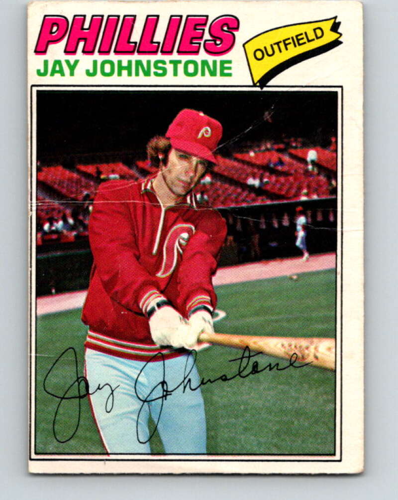 1977 O-Pee-Chee #226 Jay Johnstone Philadelphia Phillies V29282