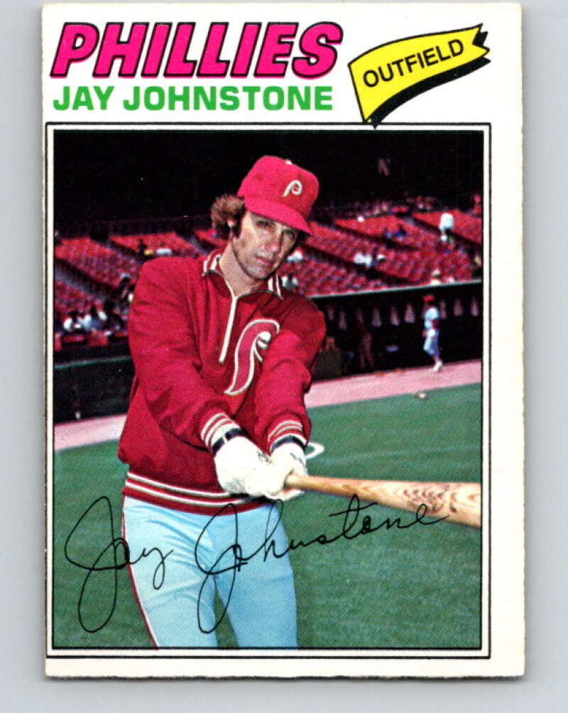 1977 O-Pee-Chee #226 Jay Johnstone Philadelphia Phillies V29284