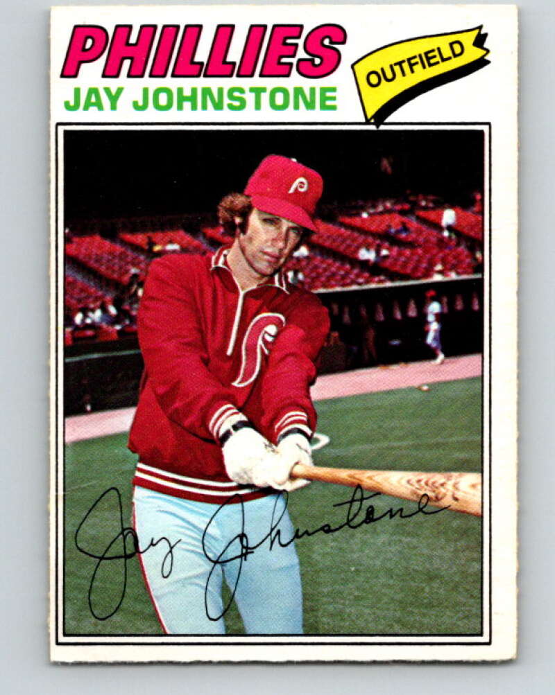 1977 O-Pee-Chee #226 Jay Johnstone Philadelphia Phillies V29286