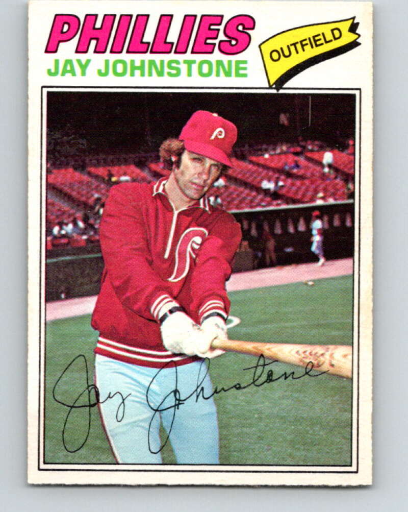 1977 O-Pee-Chee #226 Jay Johnstone Philadelphia Phillies V29287