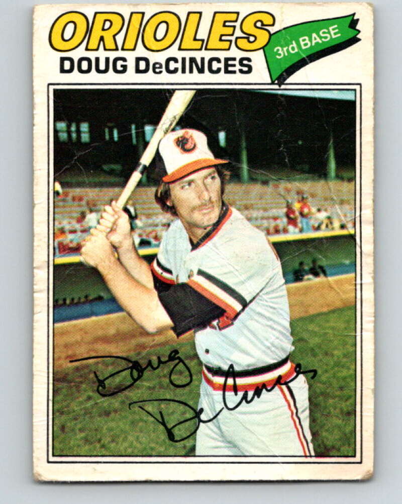 1977 O-Pee-Chee #228 Doug DeCinces Baltimore Orioles V29291