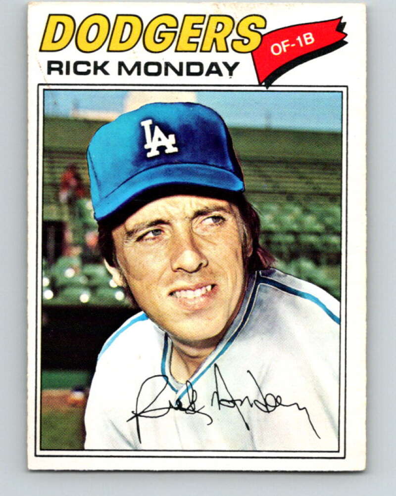 1977 O-Pee-Chee #230 Rick Monday Los Angeles Dodgers V29295