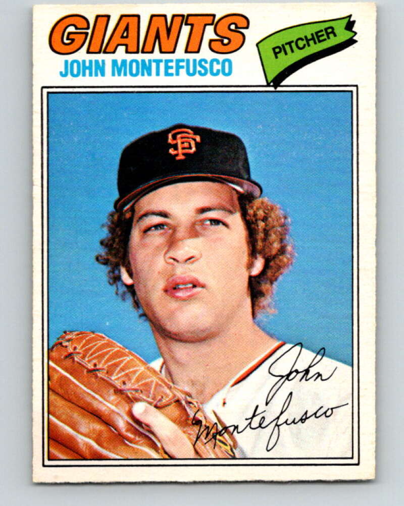 1977 O-Pee-Chee #232 John Montefusco San Francisco Giants V29300