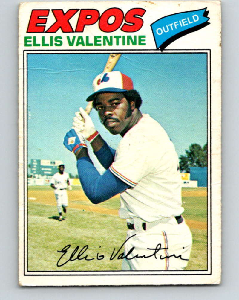 1977 O-Pee-Chee #234 Ellis Valentine Montreal Expos V29306