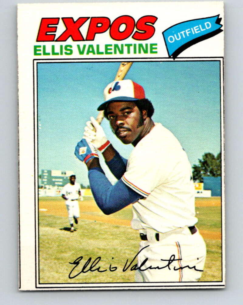 1977 O-Pee-Chee #234 Ellis Valentine Montreal Expos V29307