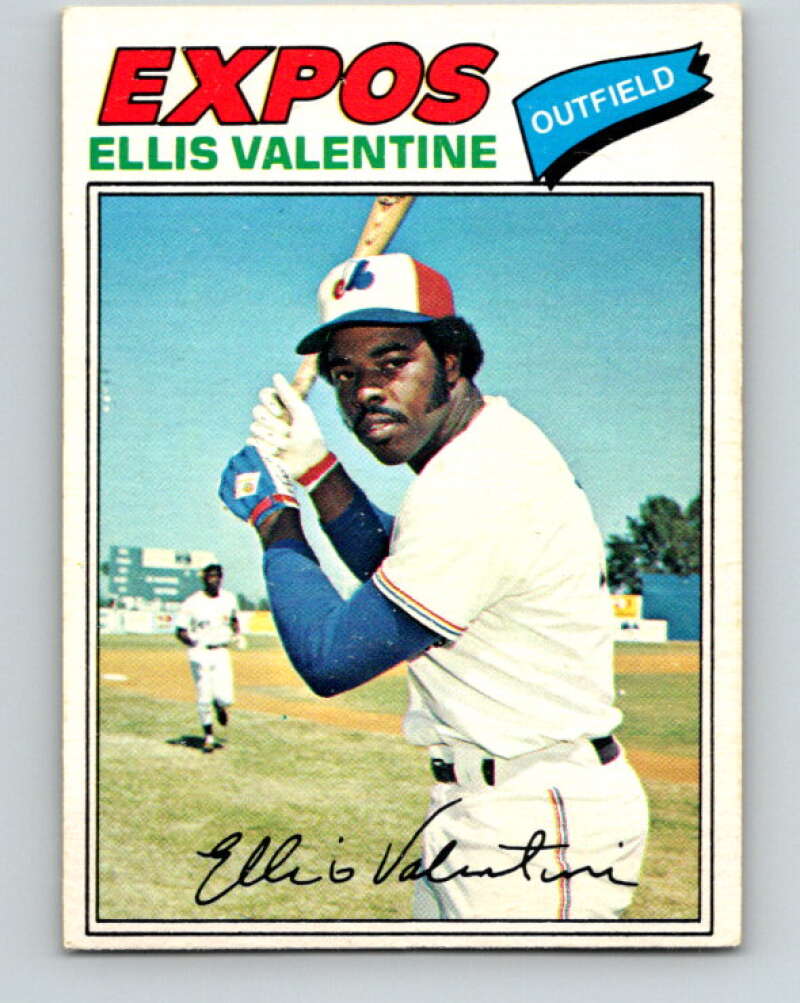 1977 O-Pee-Chee #234 Ellis Valentine Montreal Expos V29308
