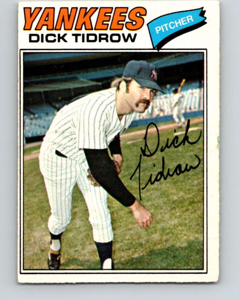1977 O-Pee-Chee #235 Dick Tidrow New York Yankees V29310