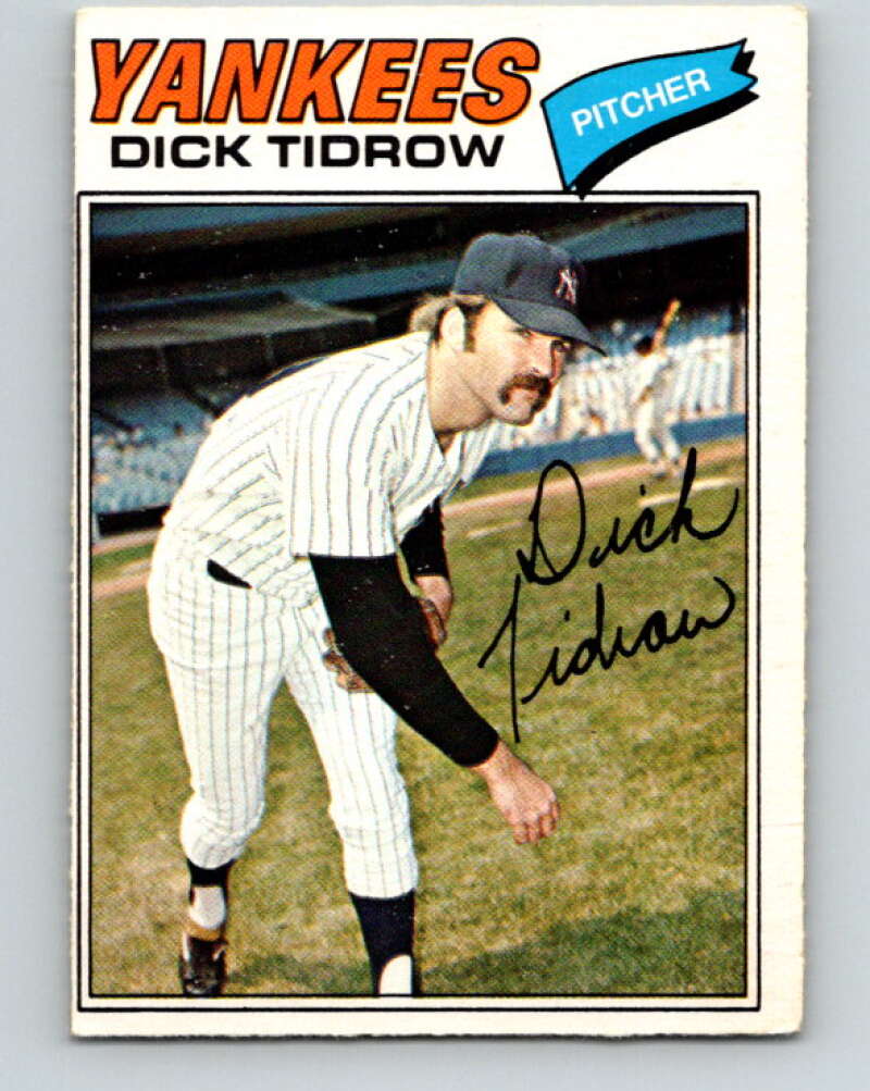 1977 O-Pee-Chee #235 Dick Tidrow New York Yankees V29311